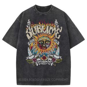 Vintage 40Oz To Freedom T-Shirt, Unisex graphic T-shirt, Short Sleeve Basic Cotton Menswear Tshirt Crewneck