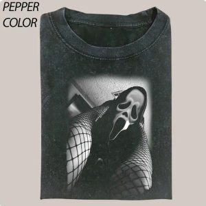 Mister Killer Sir Ghost Face Booty HALLOWEEN T-Shirt, FUNNY HORROR TEE, Unisex Movie Shirt Menswear