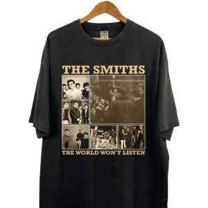 The Smiths Album 90s Tshirt, 90s The Smiths Band T-shirt, Gift For Fan Men Women, Unisex Tee, Vintage 90s Rock Band Streetwear Graphic Apparel Top