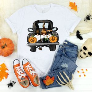 Halloween Truck Shirt, Halloween Gnomes Tshirt, Halloween Party,Halloween T-shirt
