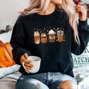 Fall Coffee Sweatshirt, Fall Sweater, Pumpkin Spice Sweatshirt, Cute Fall Sweater, Womens Fall Sweater