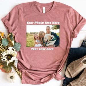 Your Photo Shirt, T-shirt Picture, T-shirt Photo, Custom T-shirt Picture Women, Custom T-Shirt Graphic