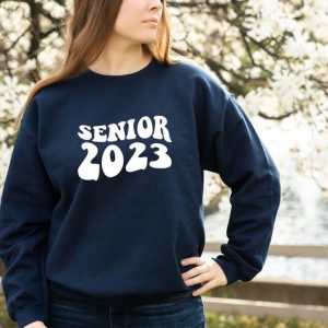 Senior 2023 Sweatshirt: Soft Cotton Graduate Gift