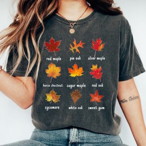 Autumn Leaves T-Shirt: Farmers Market Fall Tee