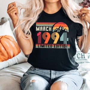 Birthday Retro Shirt, Birthday Sweatshirt, Thirties Bday Tee For Daughter Or Son