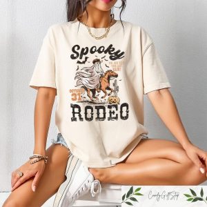 Western Halloween Shirt, Spooky Rodeo Shirt, Halloween Skeleton Shirt, Halloween Gifts, Western Rodeo Shirt, Spooky Cowgirl