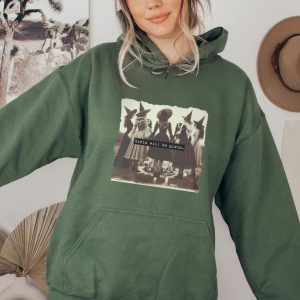 Vintage Girls Will Be Girls Hoodie, Witch Hoodie, Halloween Women Hoodie, Witchy Vibes Hoodie