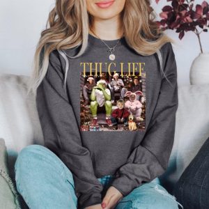 Thug Life Christmas Shirt Christmas Sweatshirt Christmas Movie Shirt Christmas Friends Shirt Christmas