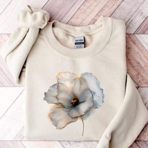 Wild Flowers Sweatshirt, Fairy Wildflowers Sweatshirt