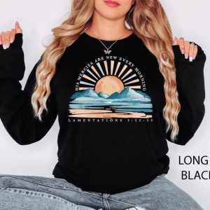 Religious Sweatshirt, Christian Long Sleeve, Inspirational Clothing, Faithful Shirts