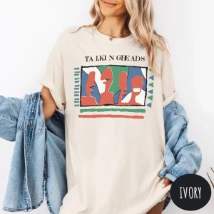 Comfort Colors Talking Heads T-Shirt: Vintage Rock Band Tees or Sweatshirts
