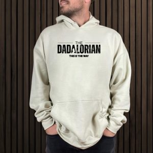Dadalorian Sweatshirt, Star Theme Dad Hoodie, Funny Galactic Father