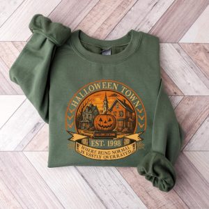 Halloweentown Est 1998 Sweatshirt, Halloweentown University, Retro Halloweentown Sweatshirt