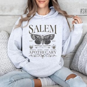 Salem Apothecary Sweatshirt, Halloween Hoodie, Salem Witches Shirt, 1692 Hoodie