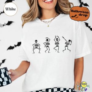 Dancing Skeleton Shirt, Subtle Fuck Trump Skeleton Shirt, Anti Trump Halloween shirt