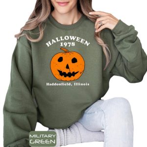 Halloween 1978 Haddonfield Sweatshirt: Spooky Season Movie