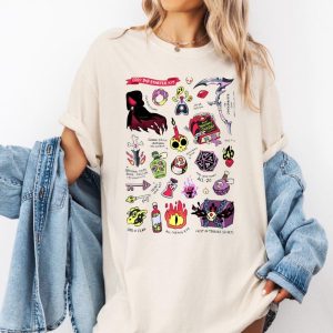 Spooky Coquette Comfort Colors Shirt: Girly Halloween Ghost t-shirt