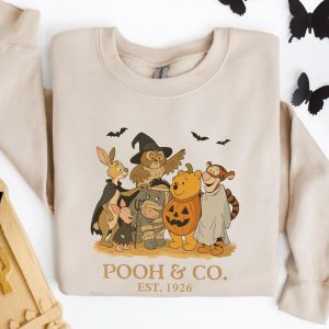 Halloween Bear Sweatshirt, Woman Pirate Halloween Sweatshirt