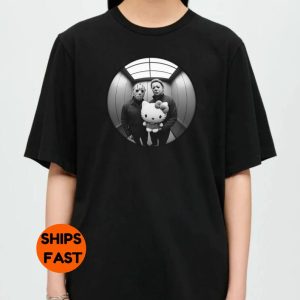 Comfort Colors Michael Myers & Jason Voorhees Halloween Shirt - Retro Horror Movie Tee
