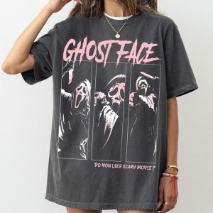 Ghostface Shirt, Horror Movie Tee, No You Hang Up Halloween Shirt