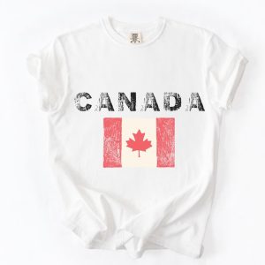 Comfort Colors Canada Shirt, Vintage Canada Flag Tee, Canadian Pride T-Shirt, Unisex Graphic Tee, Canada Gift, Retro Comfort Colors Tee