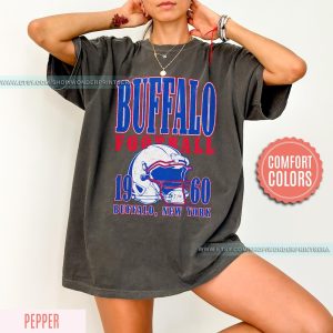 Vintage Style Comfort Colors T-Shirt, Buffalo Bill T-Shirt, Bill T-Shirt, Bills Football, Buffalo New York, Buffalo Fan Gift FSM15