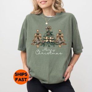 Comfort Colors Christmas shirt, Winter Holiday Shirt